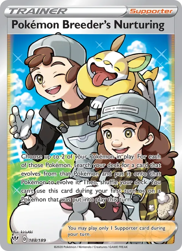 Pokémon Breeder's Nurturing, Darkness Ablaze
