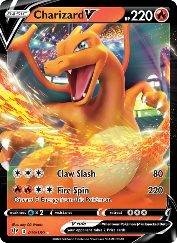 Charizard V, Darkness Ablaze
