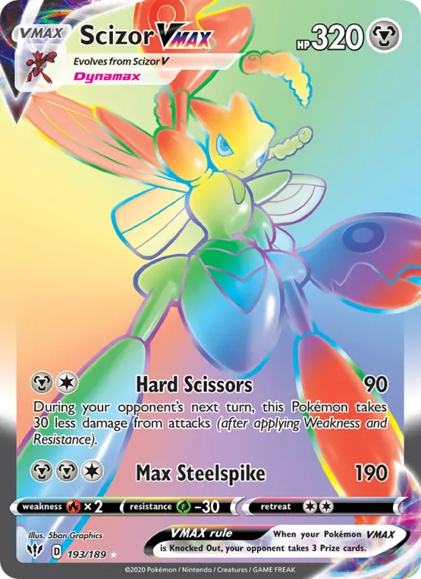 Scizor VMAX, Darkness Ablaze