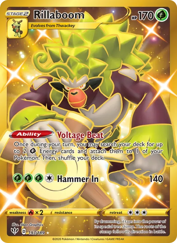 Rillaboom, Darkness Ablaze