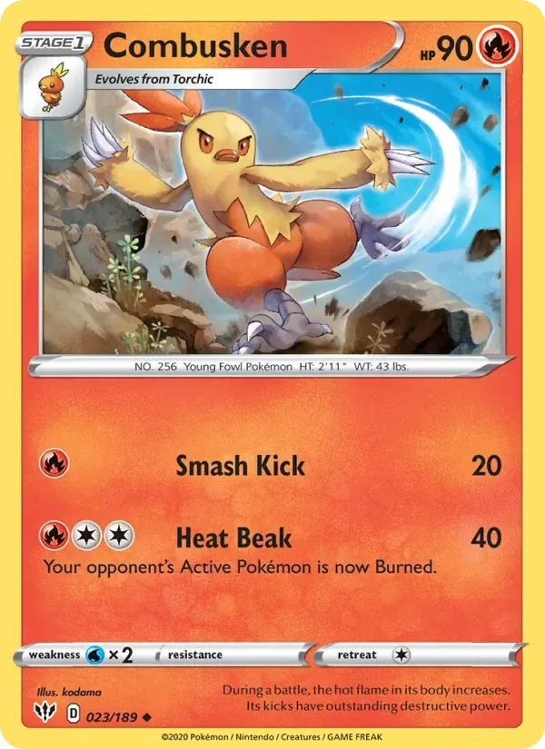 Combusken, Darkness Ablaze