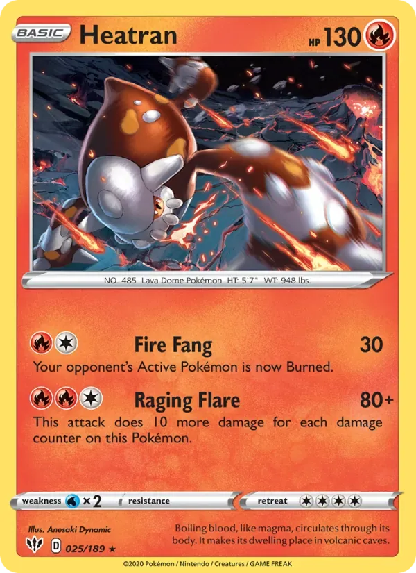 Heatran, Darkness Ablaze