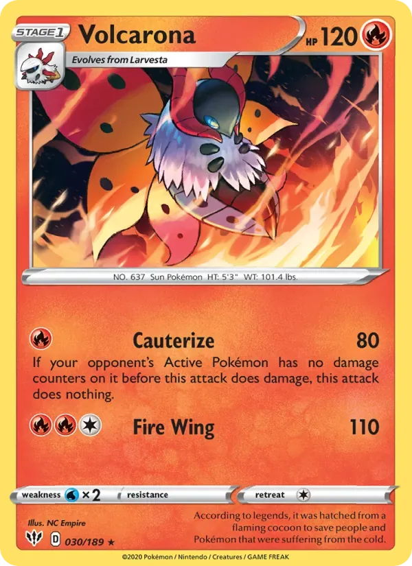 Volcarona, Darkness Ablaze