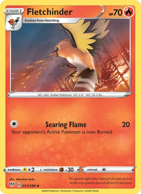 Fletchinder, Darkness Ablaze