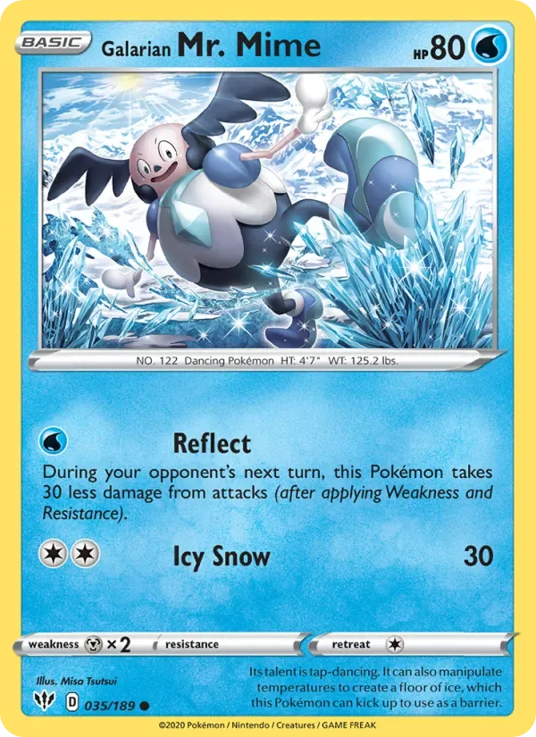 Galarian Mr. Mime, Darkness Ablaze