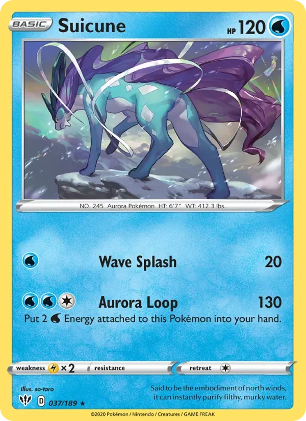 Suicune, Darkness Ablaze