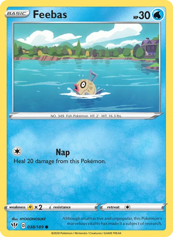 Feebas, Darkness Ablaze