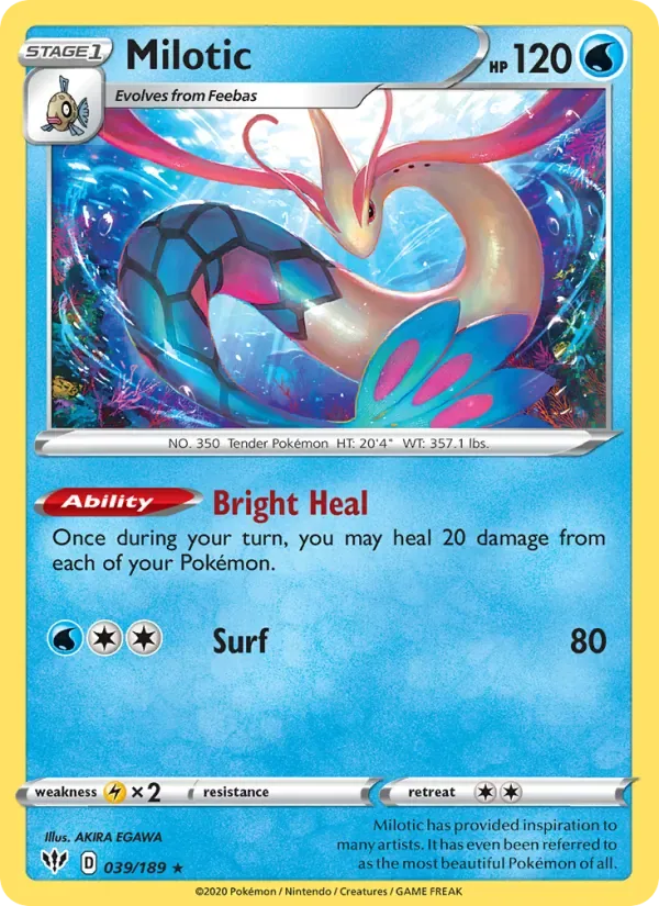 Milotic, Darkness Ablaze