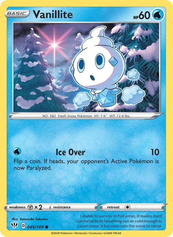 Vanillite, Darkness Ablaze