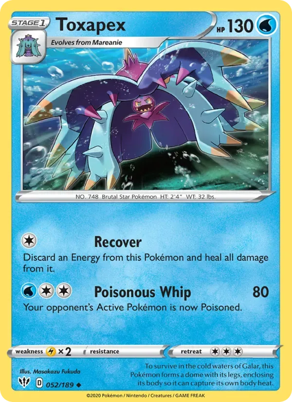 Toxapex, Darkness Ablaze