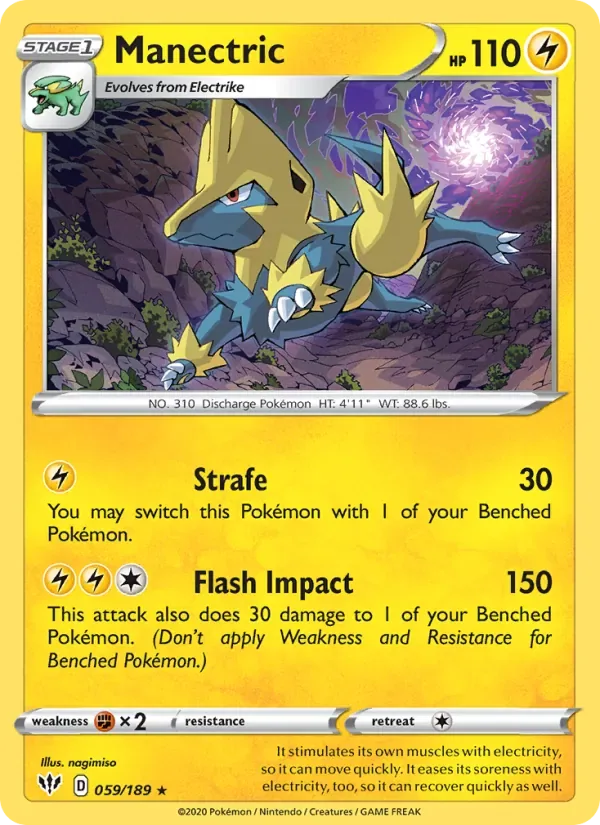 Manectric, Darkness Ablaze