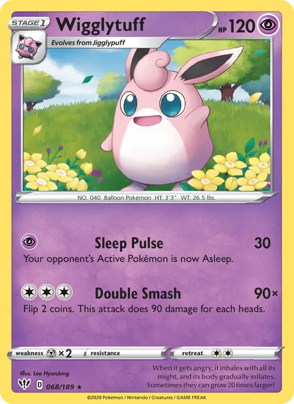 Wigglytuff, Darkness Ablaze