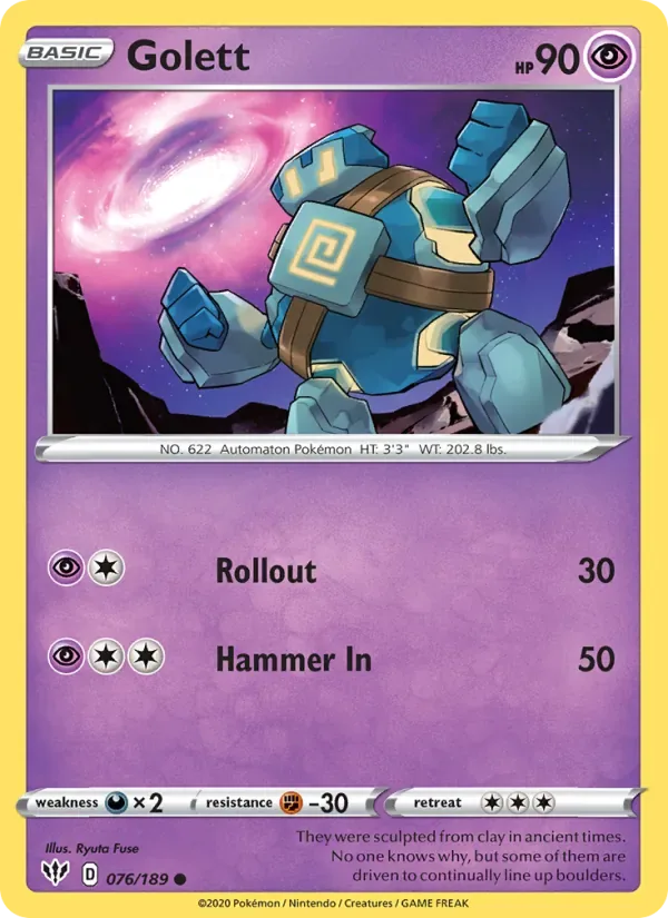 Golett, Darkness Ablaze