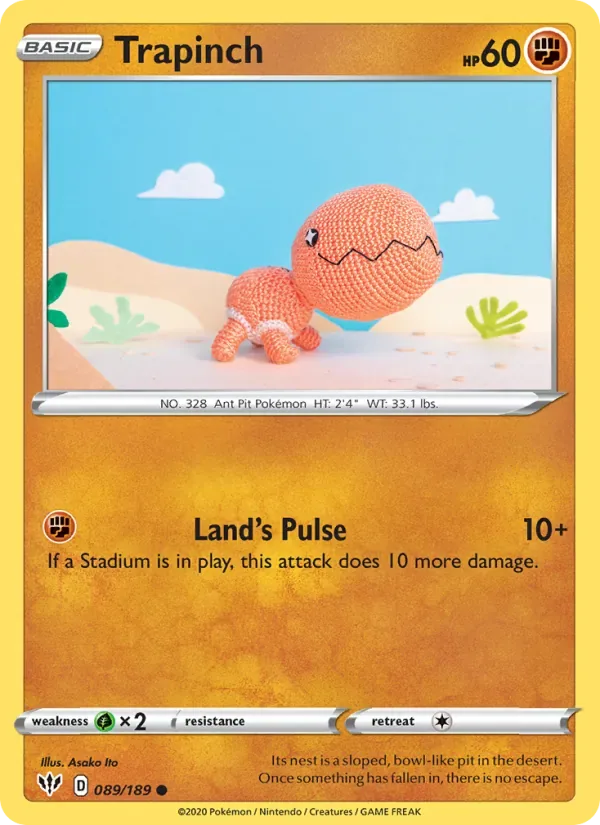 Trapinch, Darkness Ablaze