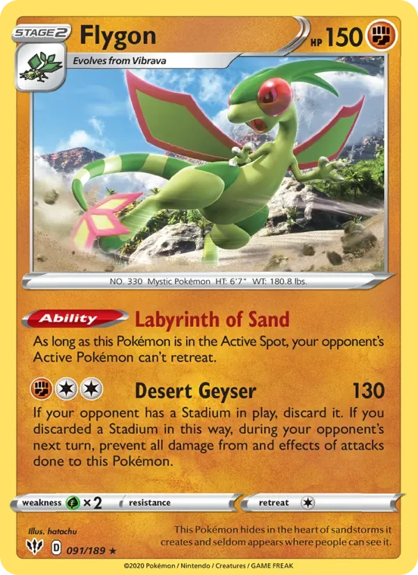 Flygon, Darkness Ablaze