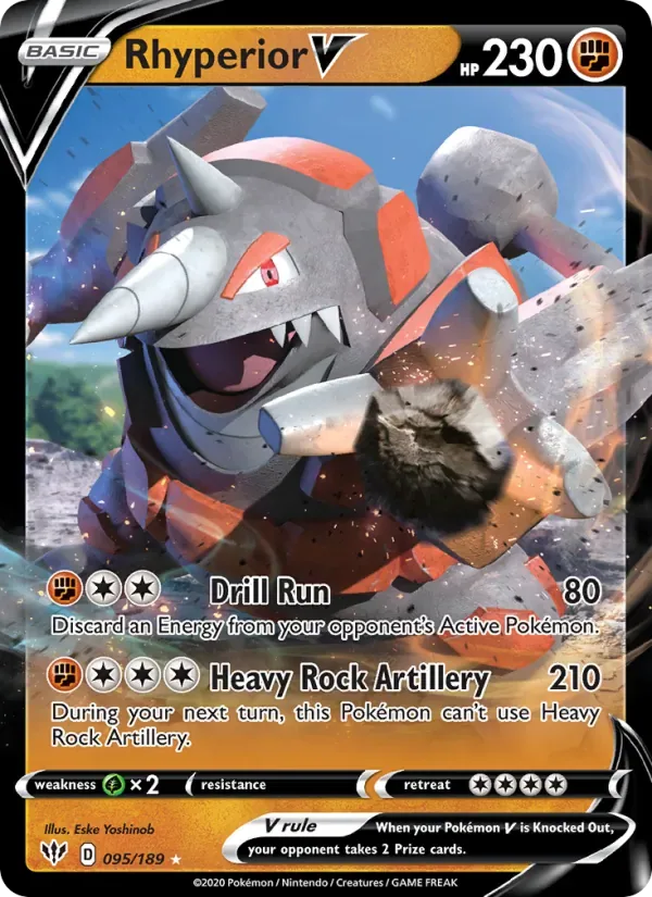 Rhyperior V, Darkness Ablaze