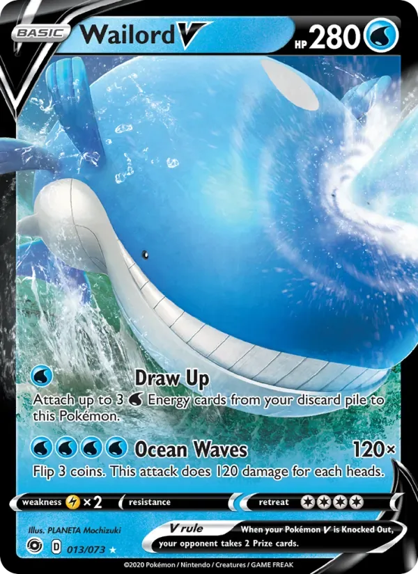 Wailord V, Champion's Path