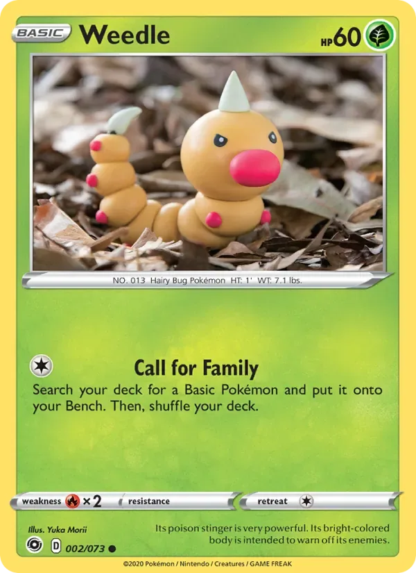 Weedle, Champion's Path