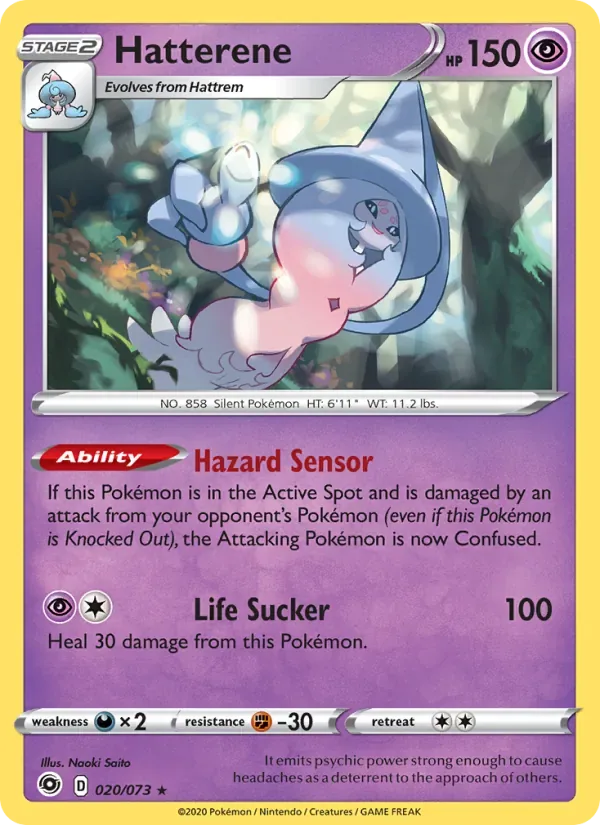 Hatterene, Champion's Path