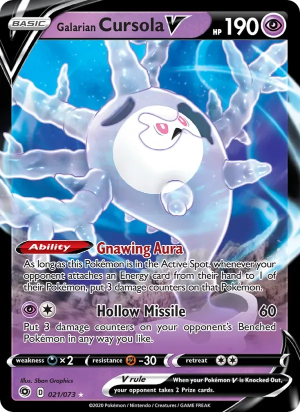 Galarian Cursola V, Champion's Path