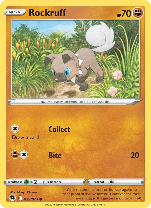 Rockruff, Champion's Path