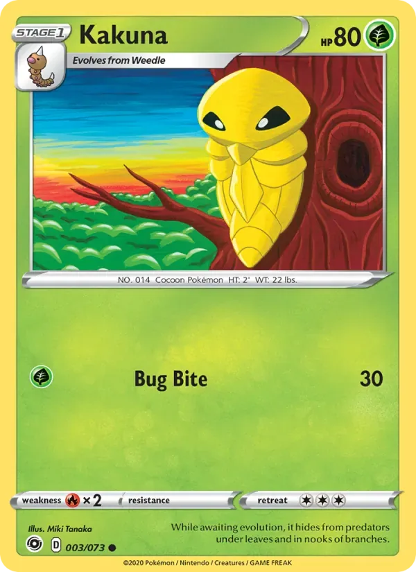 Kakuna, Champion's Path