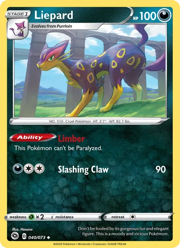 Liepard, Champion's Path