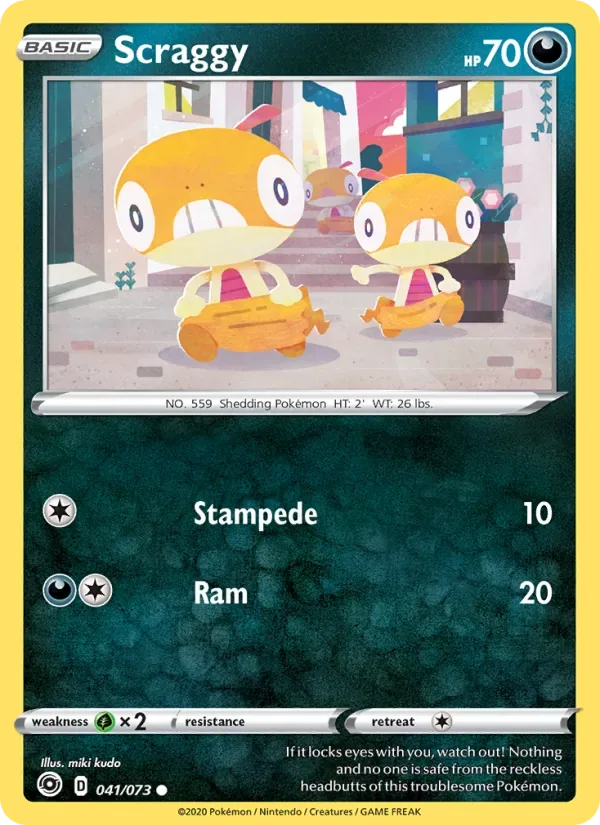 Scraggy, Champion's Path
