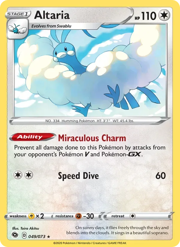 Altaria, Champion's Path