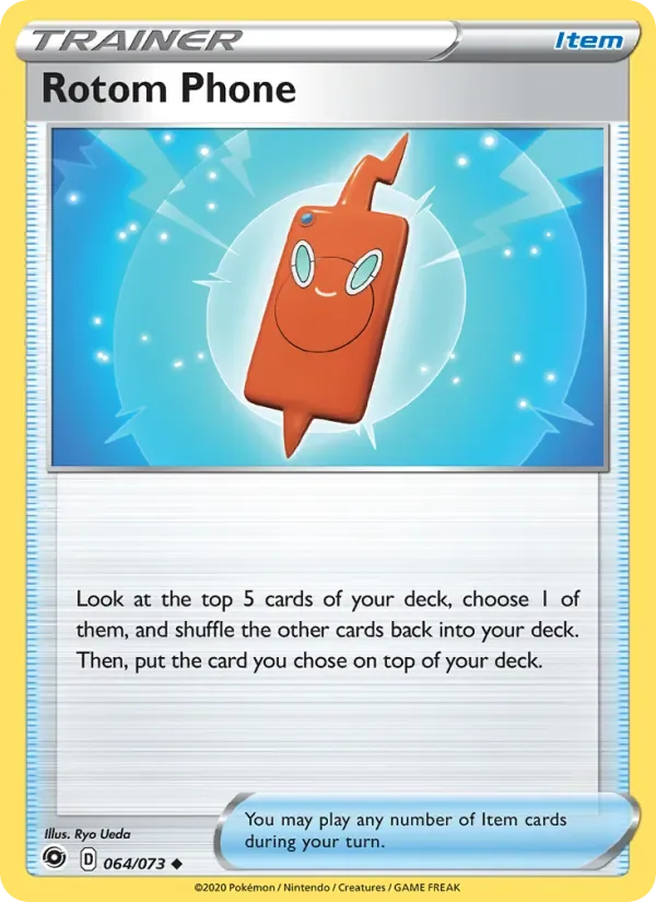 Rotom Phone, Champion's Path