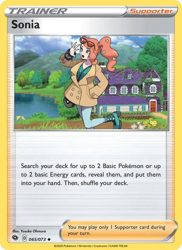 Sonia, Champion's Path
