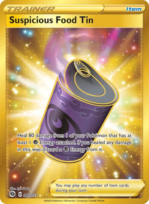 Suspicious Food Tin, Champion's Path