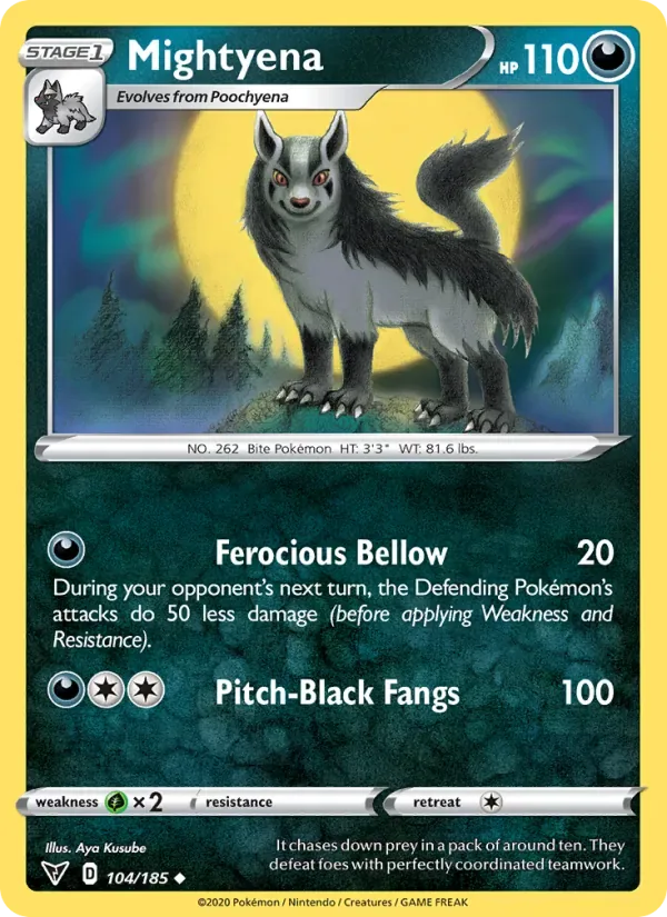Mightyena, Vivid Voltage