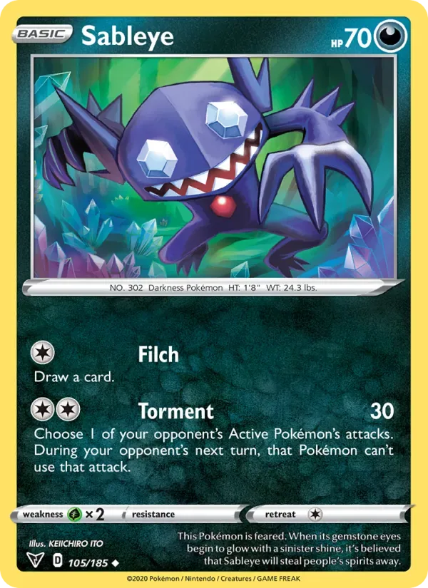 Sableye, Vivid Voltage