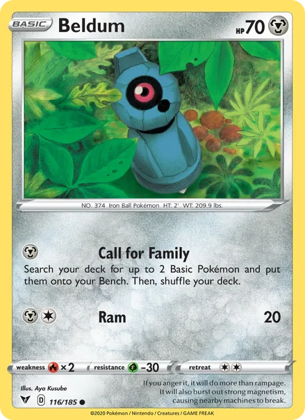 Beldum, Vivid Voltage
