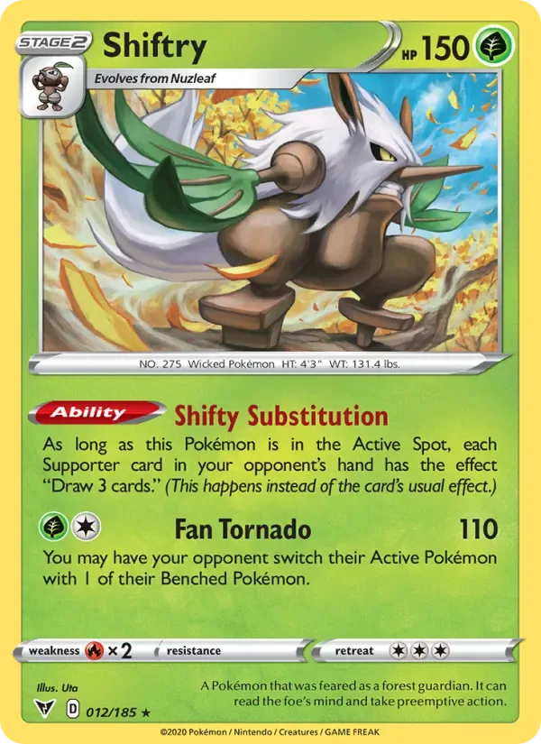 Shiftry, Vivid Voltage