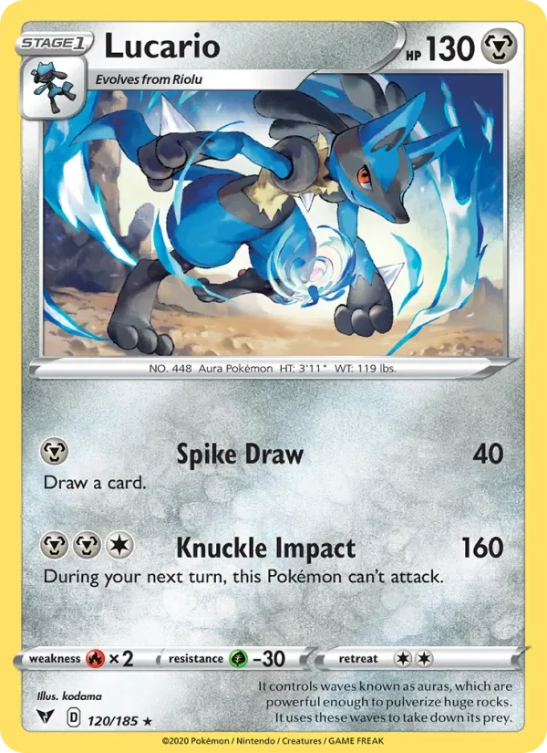 Lucario, Vivid Voltage