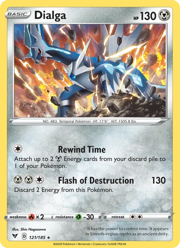 Dialga, Vivid Voltage
