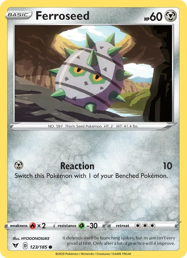 Ferroseed, Vivid Voltage