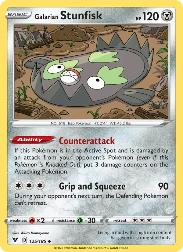 Galarian Stunfisk, Vivid Voltage