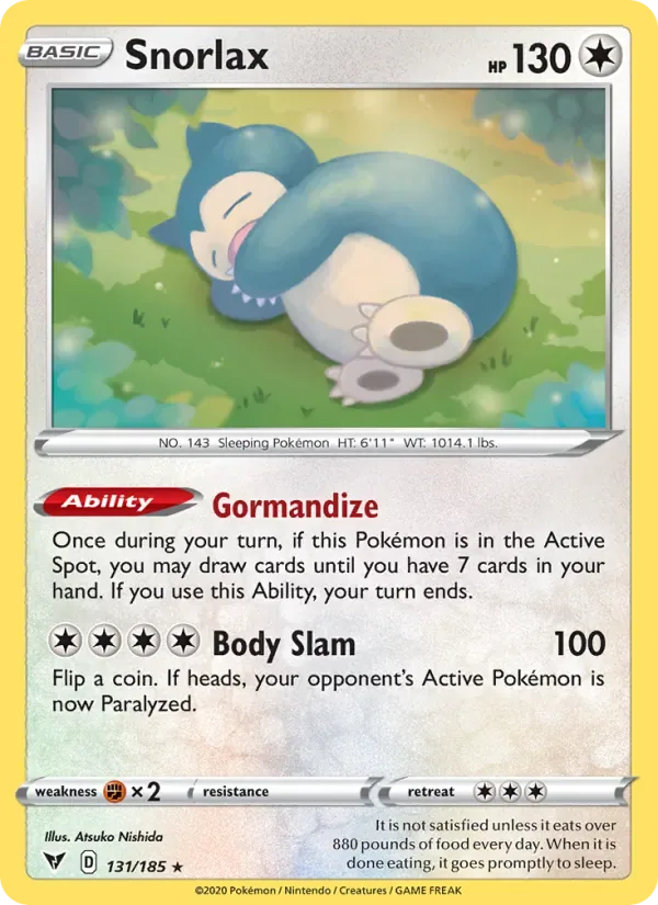 Snorlax, Vivid Voltage
