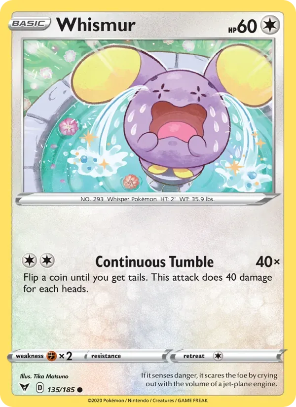Whismur, Vivid Voltage