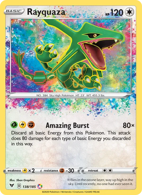 Rayquaza, Vivid Voltage