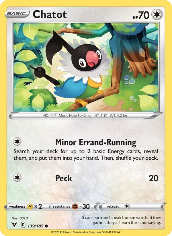 Chatot, Vivid Voltage