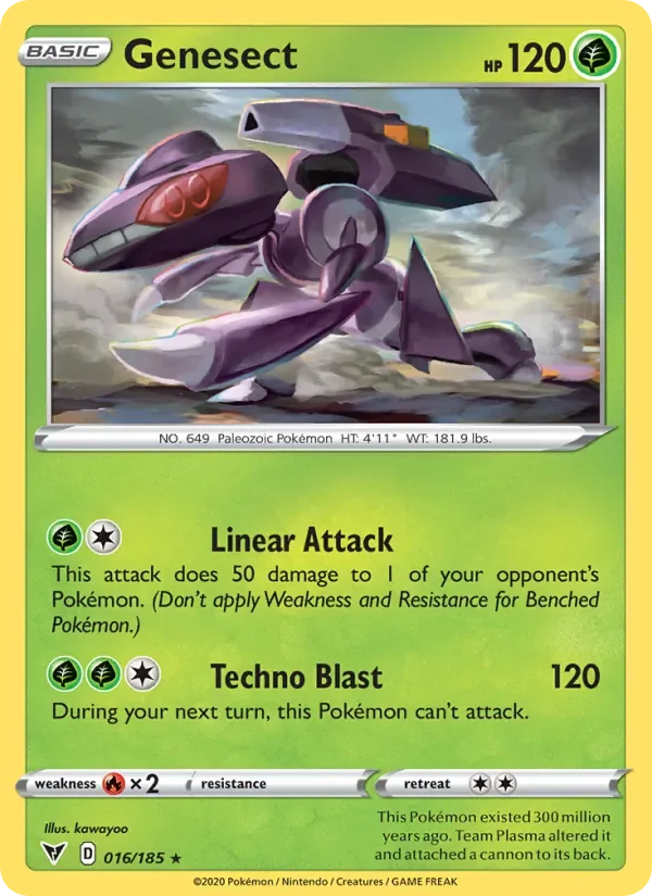 Genesect, Vivid Voltage