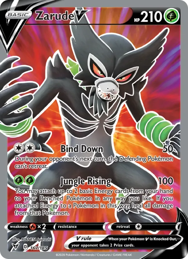 Zarude V, Vivid Voltage