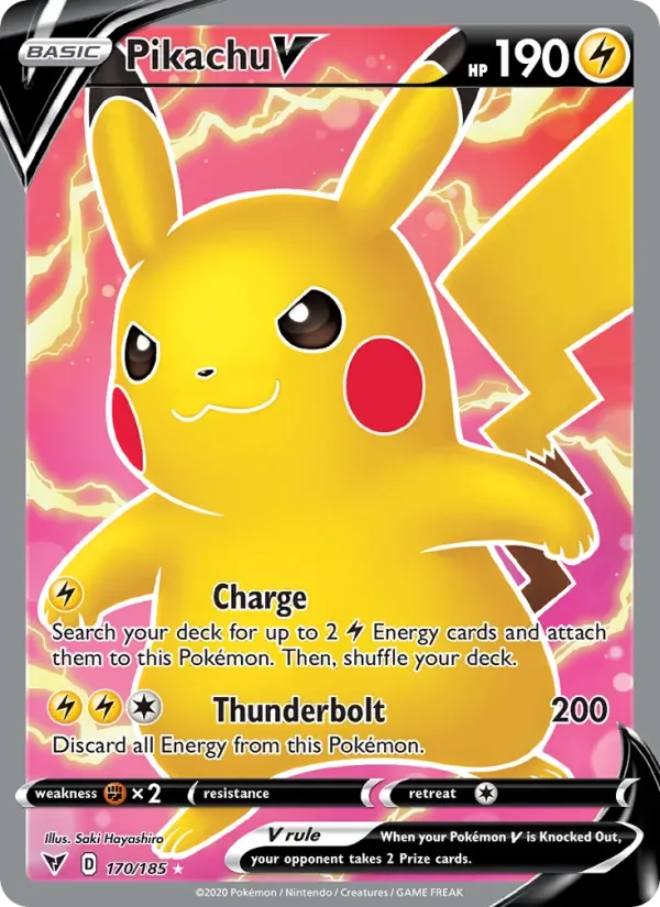 Pikachu V, Vivid Voltage