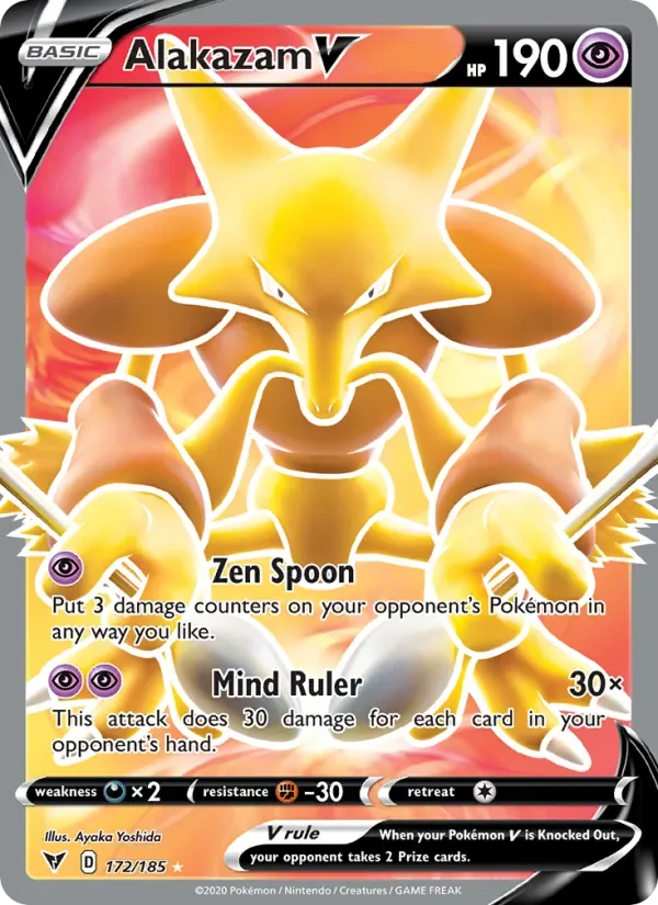 Alakazam V, Vivid Voltage