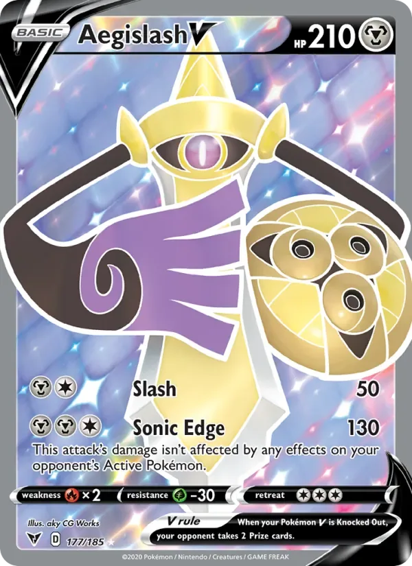 Aegislash V, Vivid Voltage