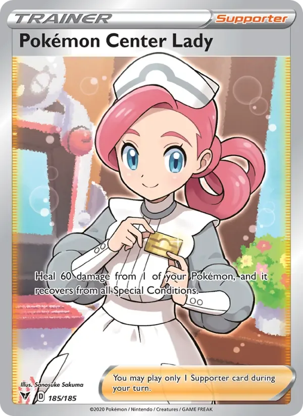 Pokémon Center Lady, Vivid Voltage